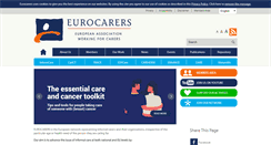 Desktop Screenshot of eurocarers.org
