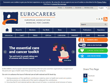 Tablet Screenshot of eurocarers.org
